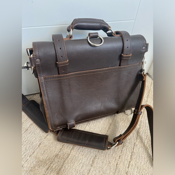 Saddleback Large Classic Leather Briefcase - Picture 2 of 9